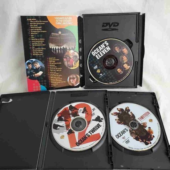 Ocean's Eleven, 12, 13 DVD Movie Bundle - Picture 3 of 8